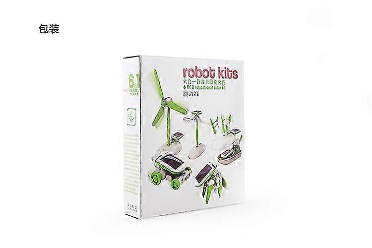 New six-in-one solar robot technology experiments diy small product...