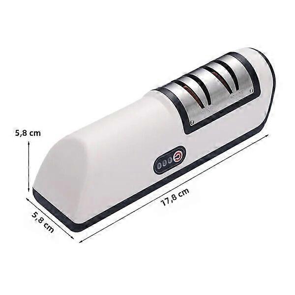Electric knife sharpener, 17.8x5.8cm, rapid knife sharpening