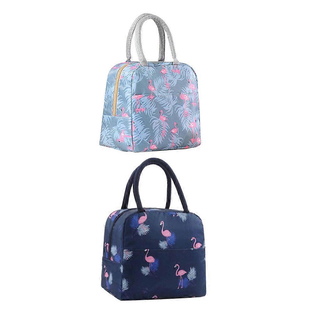 Holder Insulation Lunch Bag for Storage Use 2Pcs Lightweight