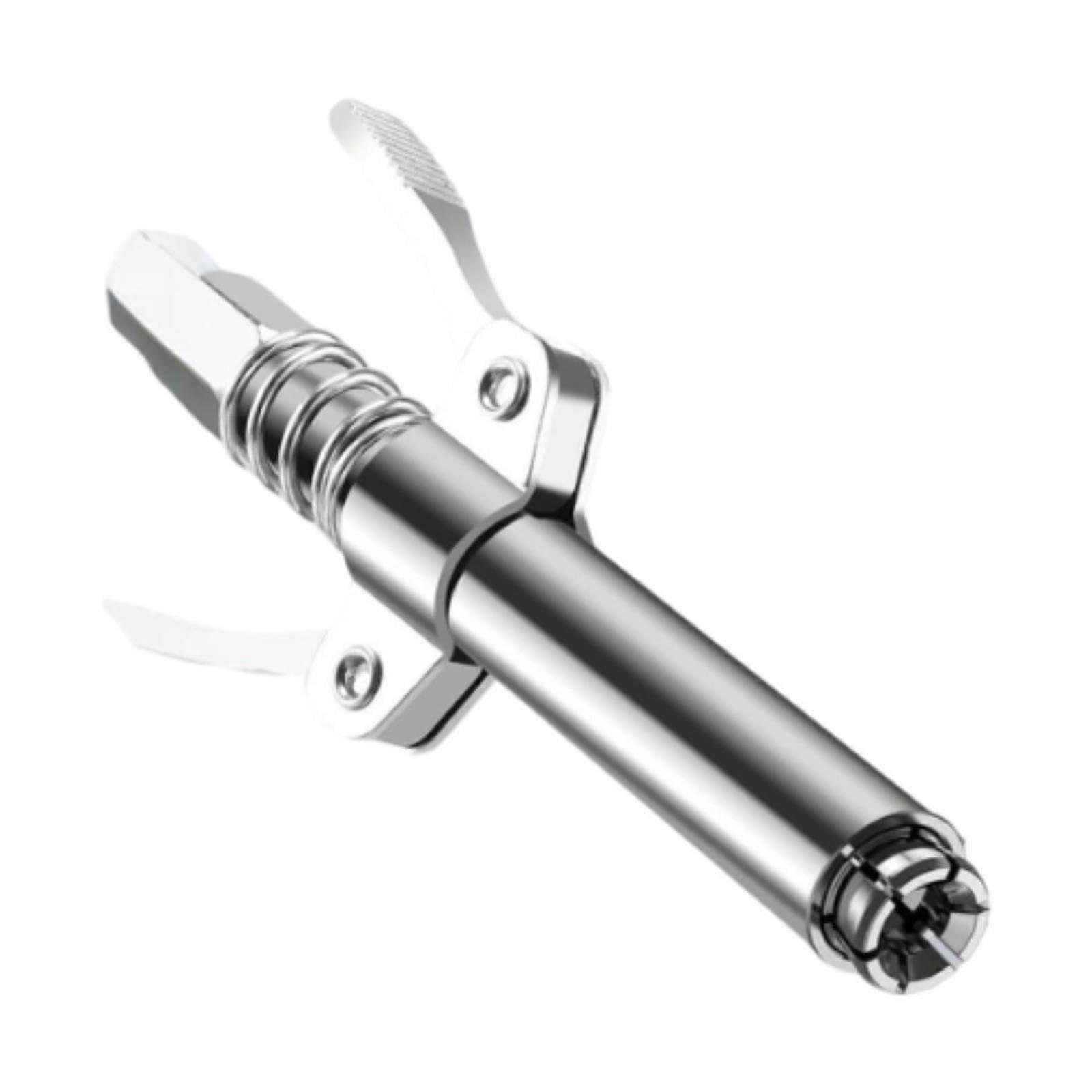 1/8' NPT Ends Grease Coupler for 10000 PSI Applications, Nonslip Handle
