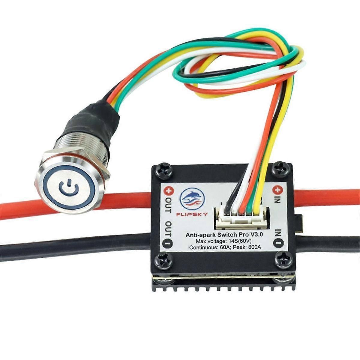 Antispark Switch Pro V3.0 ESC Switch with Heatsink for Electric Skateboard/EBike /Scooter/Robots