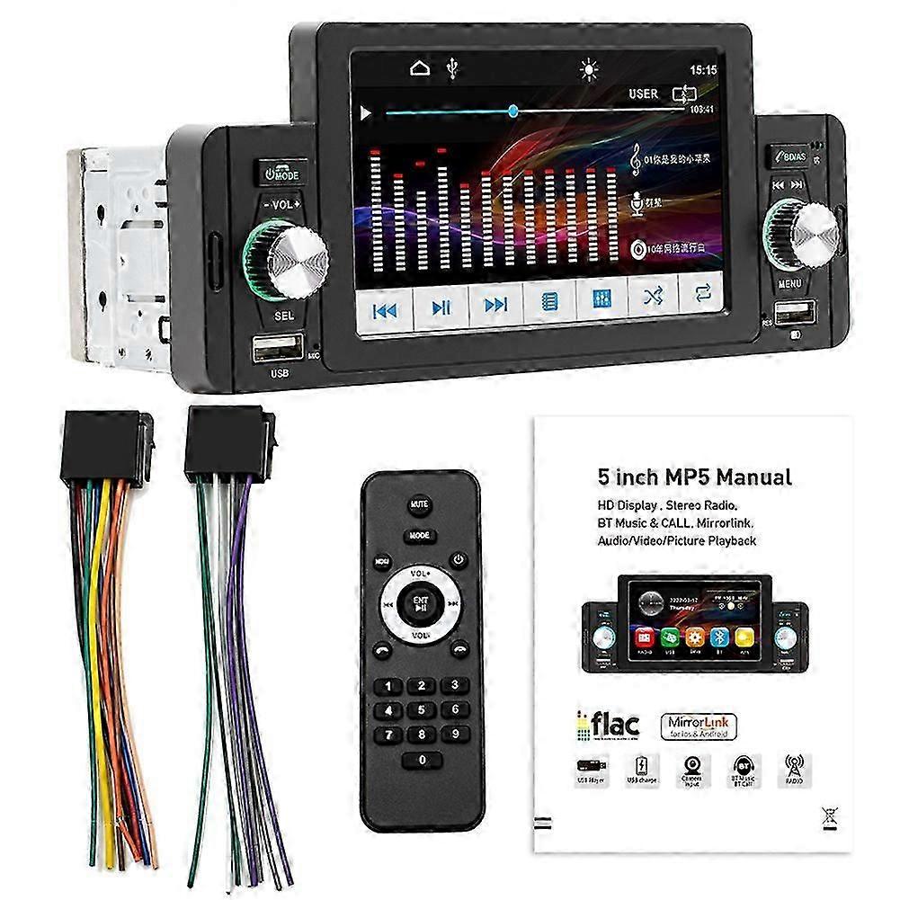 multimedia player with lights for car