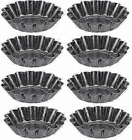 8-Piece Non-Stick Mold Set for Baking and Crafting