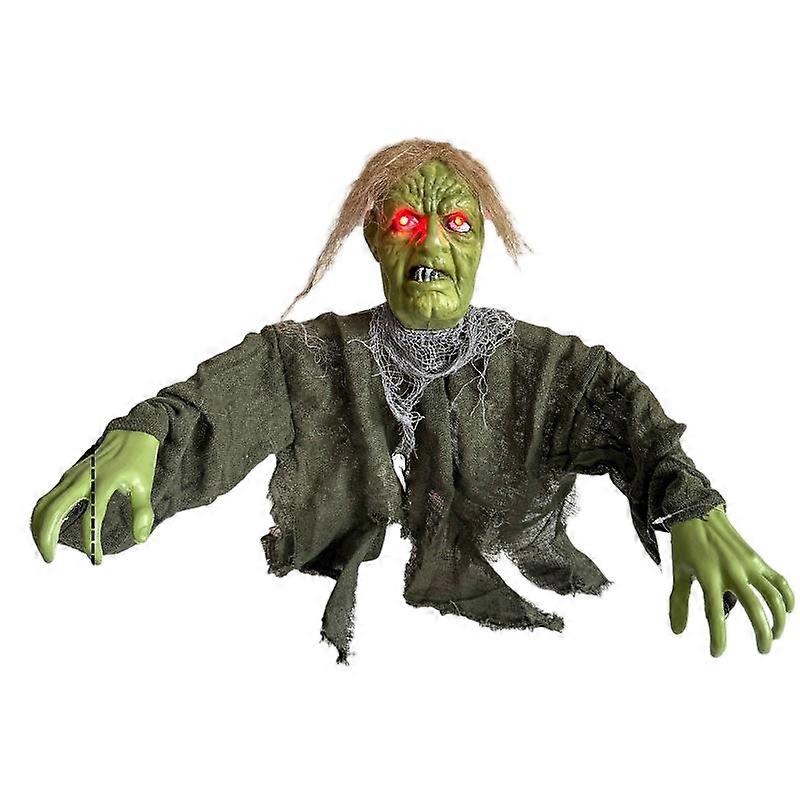 Halloween zombie-shaped ground stakes, sturdy and durable, enhancing the party style