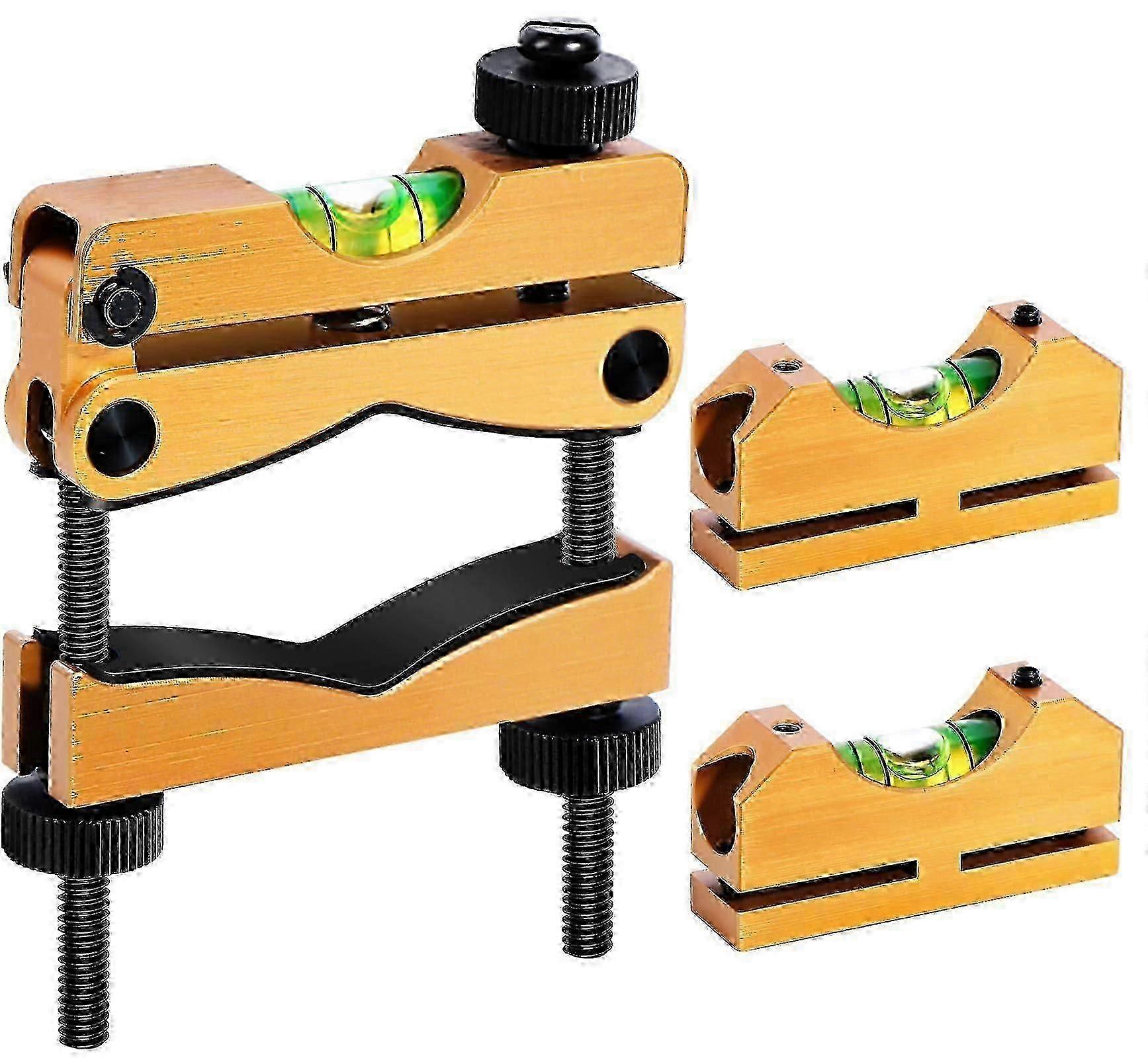 Scope Leveling Kit, Professional Scope Level Universal Scope Mounting Kit with Magnetic 2 Universal Level Bubbles Edition 0621