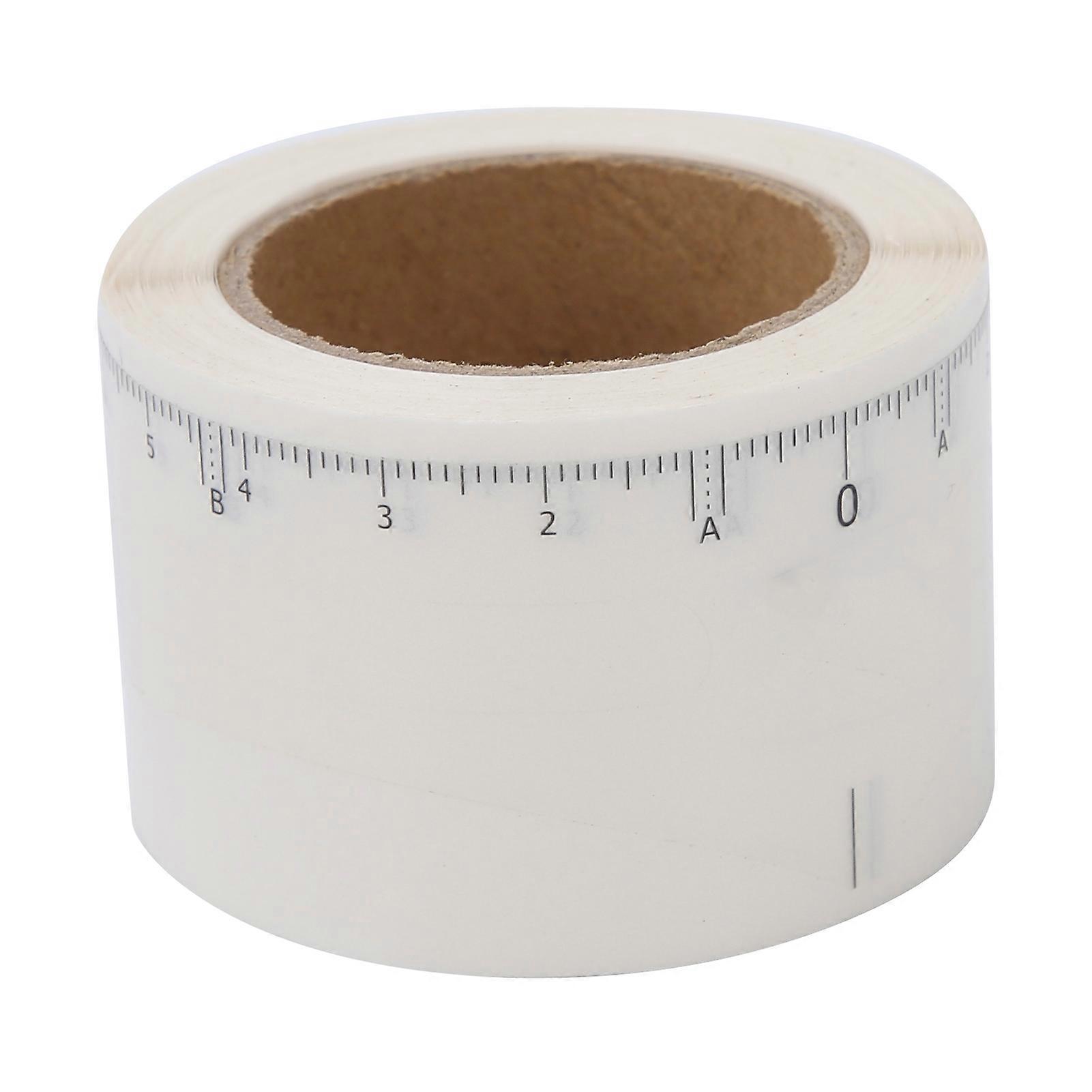 50pcs/roll Microblading Eyebrow Ruler PVC 5# 5.9cm x 3.7cm