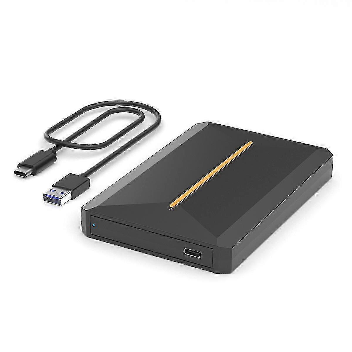 2025 Mobile SSD/HDD Case USB 3.1 Solid State Drive Case External Game Hard Disk Case for //PS2/Switch for PC,B
