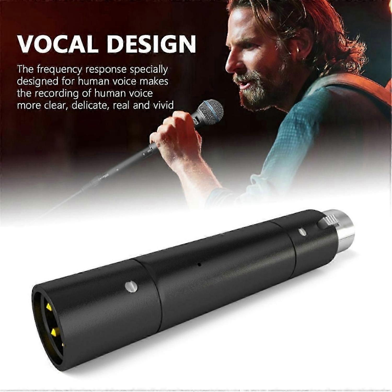 MINI Dynamic Microphone Preamp Gain Single Channel Activator Increase Omnidirectivity for Dynamic Mi