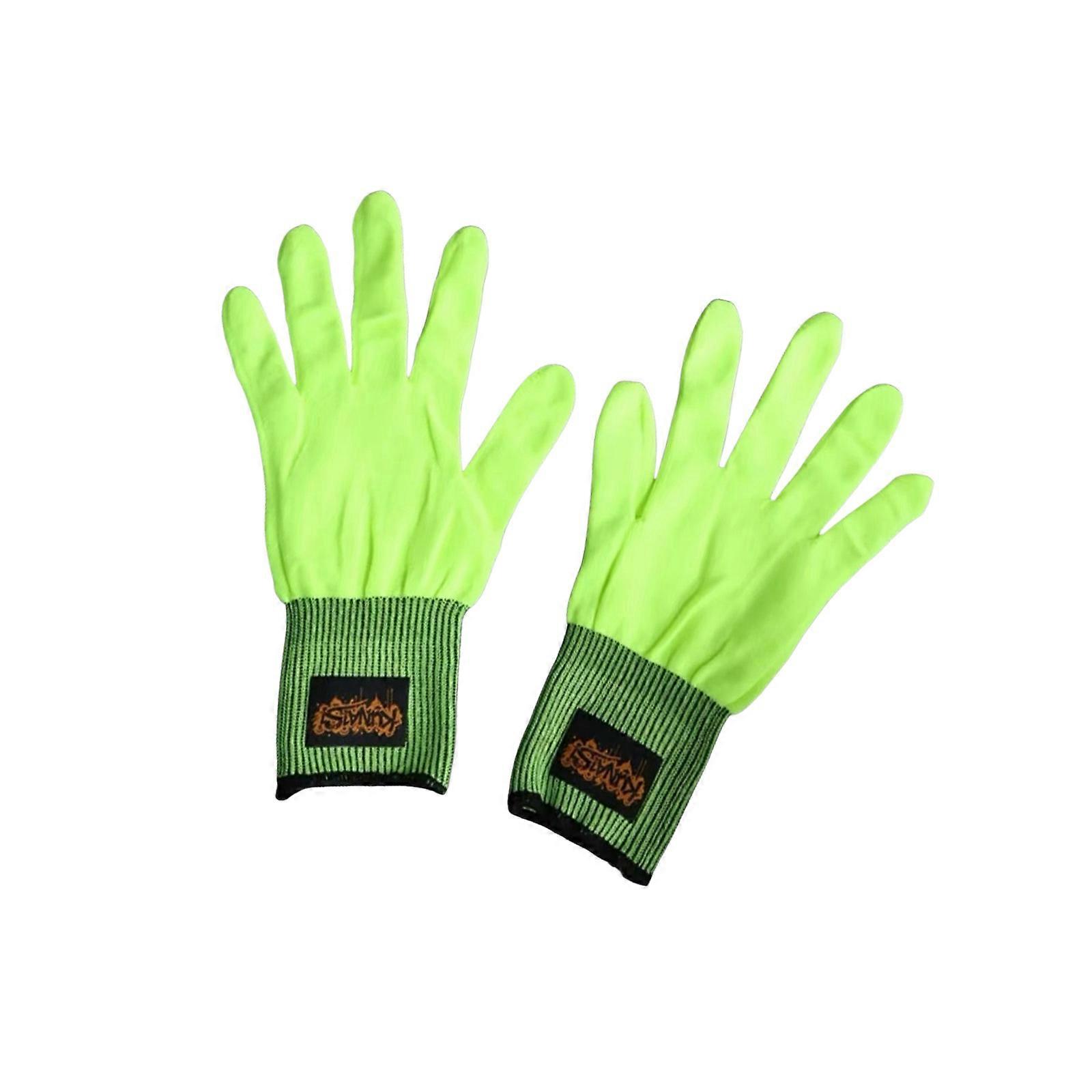 Elastic Vehicle Wrap Installation Gloves Scratch Resistant Design Handwear Multipurpose Auto Care Essential for Repair  Green