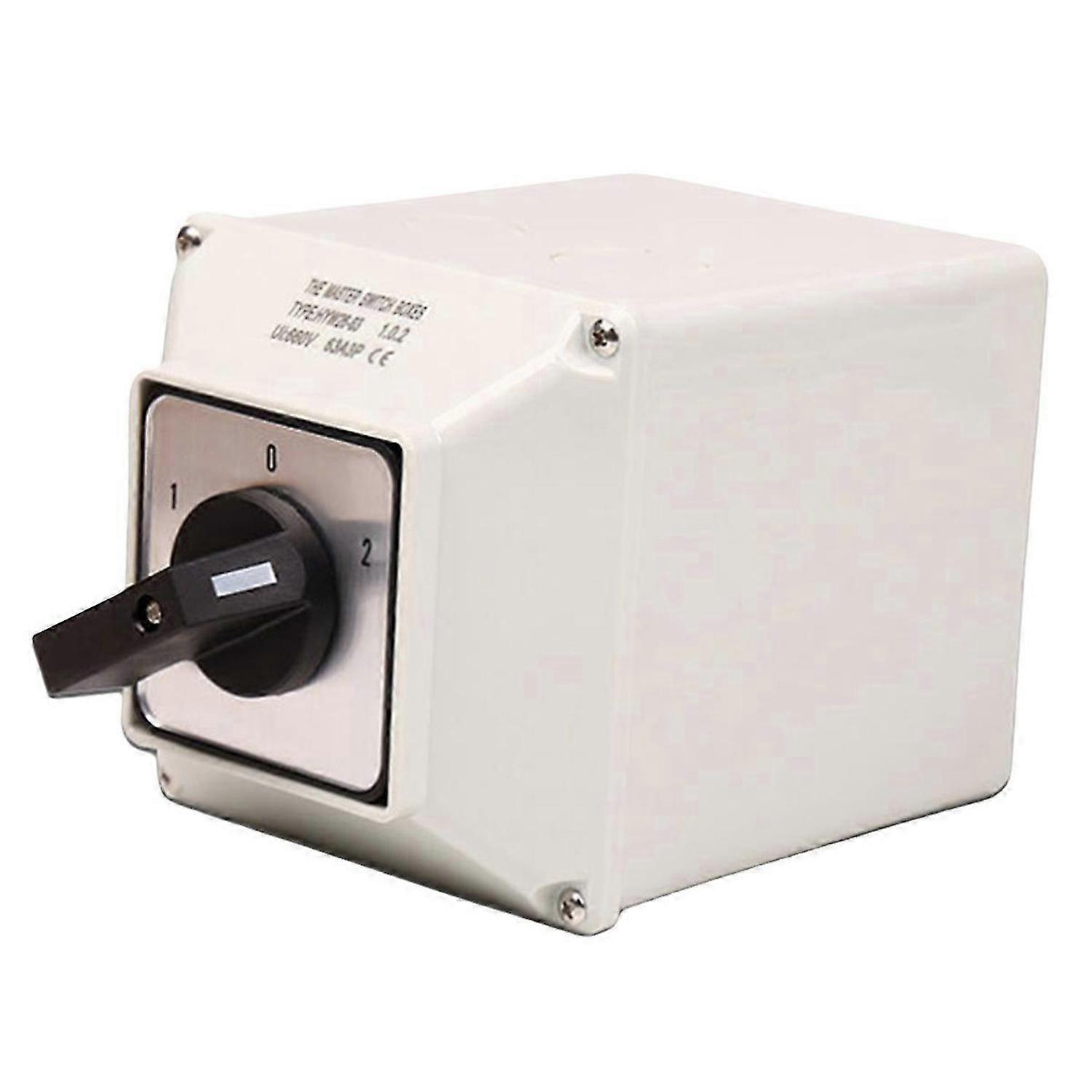 SZW26/LW26-32 32A 3 Position 2 Phase 1-0-2 Rotary Knob Cam Switch