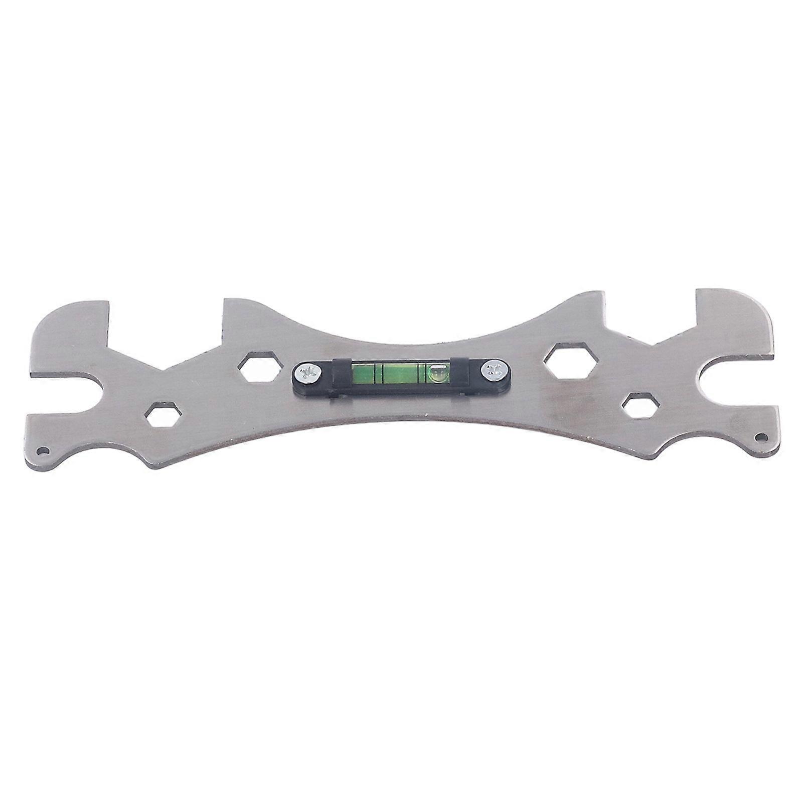 Special Wrench Universal Multifunctional Bathroom Wrench with Level Faucet Plumbing Install Tool