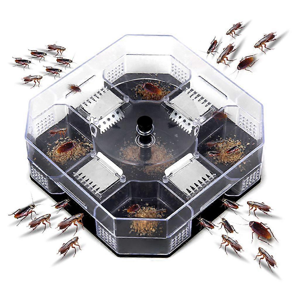 Useful Cockroach Traps Box Household Reusable Cockroach Bug Roach Catcher Cockroach Killer for Kitchen