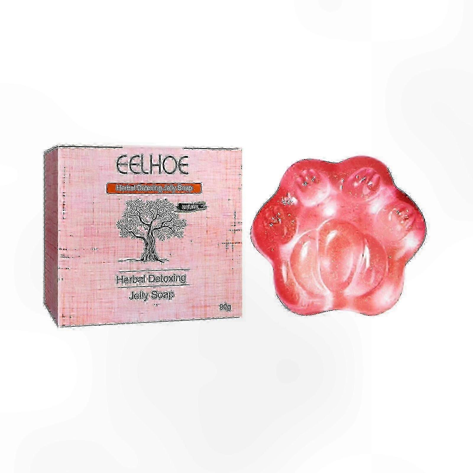 Herbal Moisturizing Jelly Soap for Deep Cleansing and Skin Firming Solution