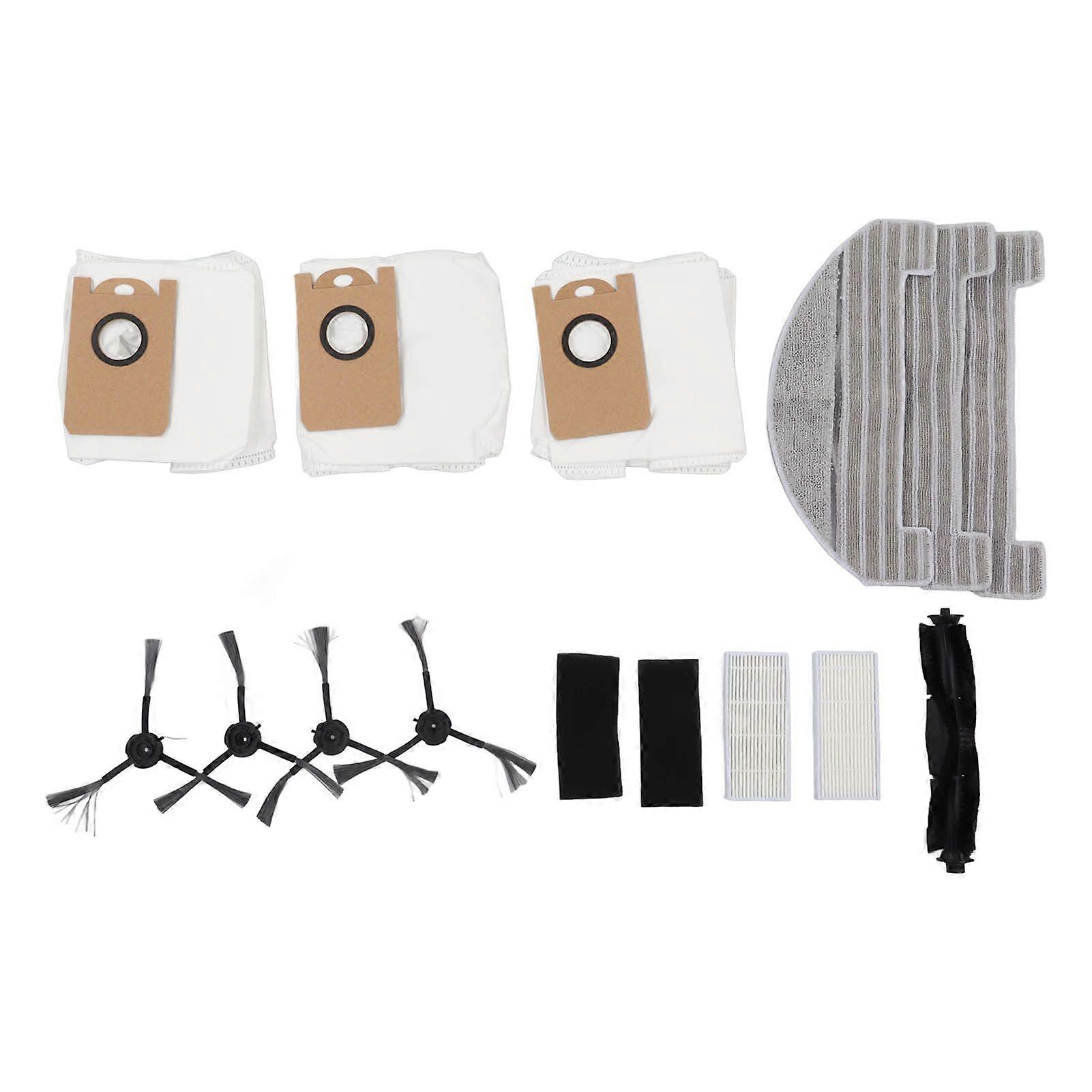 Sweeping Machine Brush Replacement Filter Screen Dust Bag Side Brushes Sweeper Accessories