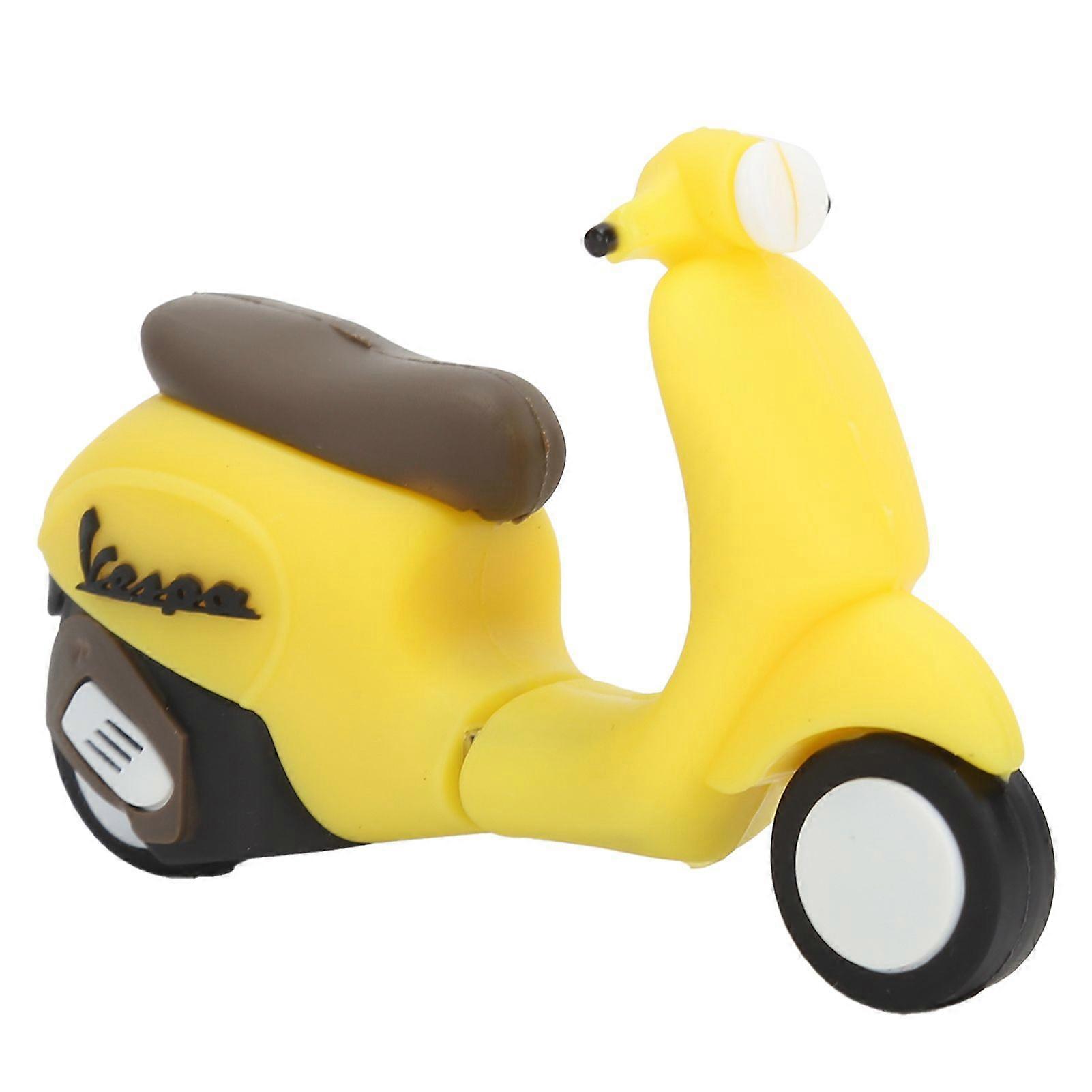 Memory Stick 2.0 USB Flash Drive Pendrive Data Storage Cartoon Electric Car Doll Yellow16GB