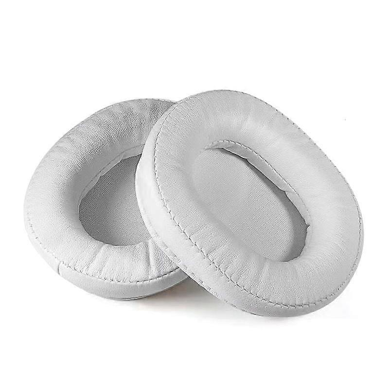 2pcs Earpads For ATH-MSR7 White Protein Leather