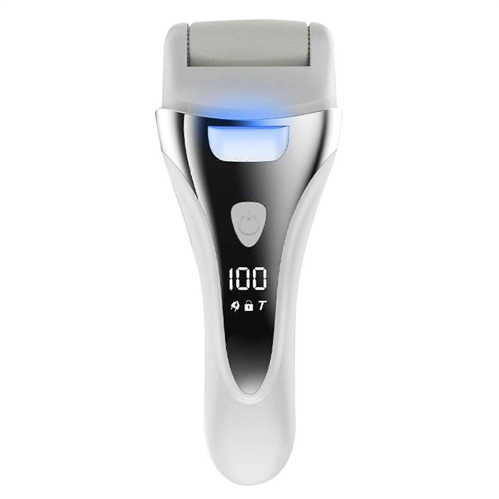 Electric Heel Callus Remover 2Speed USB Charging Digital Display Automatic Scrubber For Dry Heels