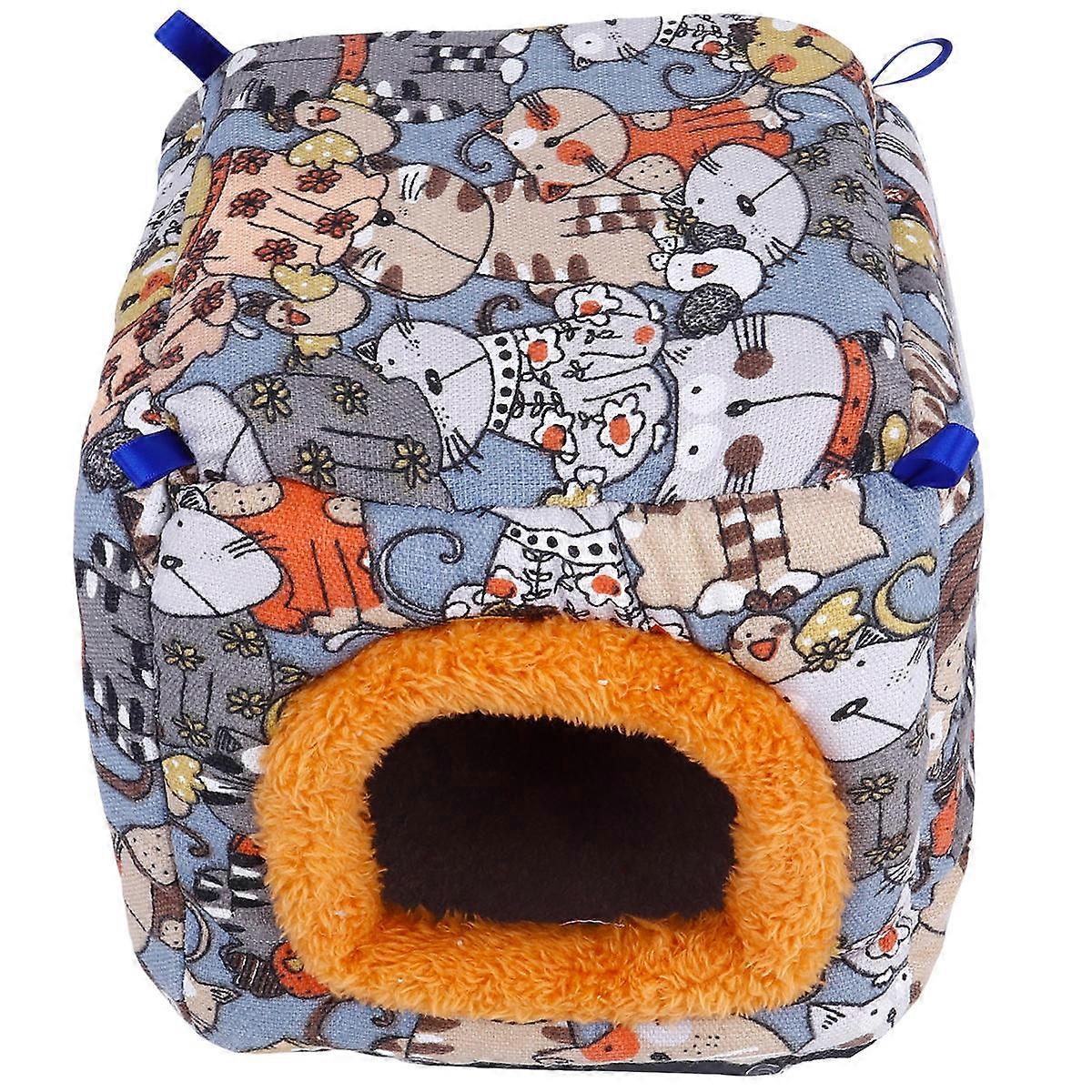 Comfortable Sleep Environment For Pets Hamster Cozy Bed Indoor Use 1Pcs