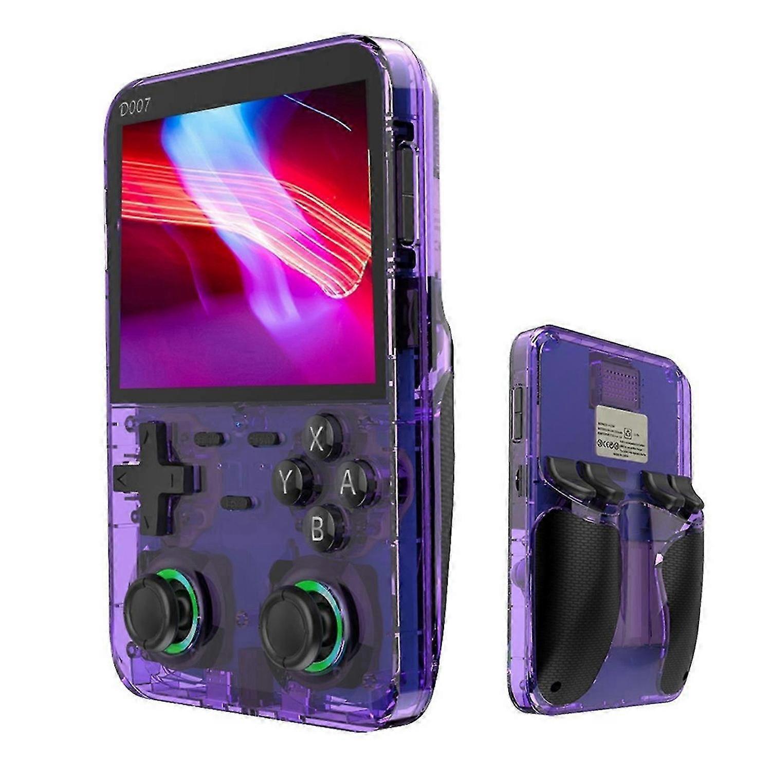 D007PLUS Handheld Retro Game Console 64G 10300 Games 3.5inch A