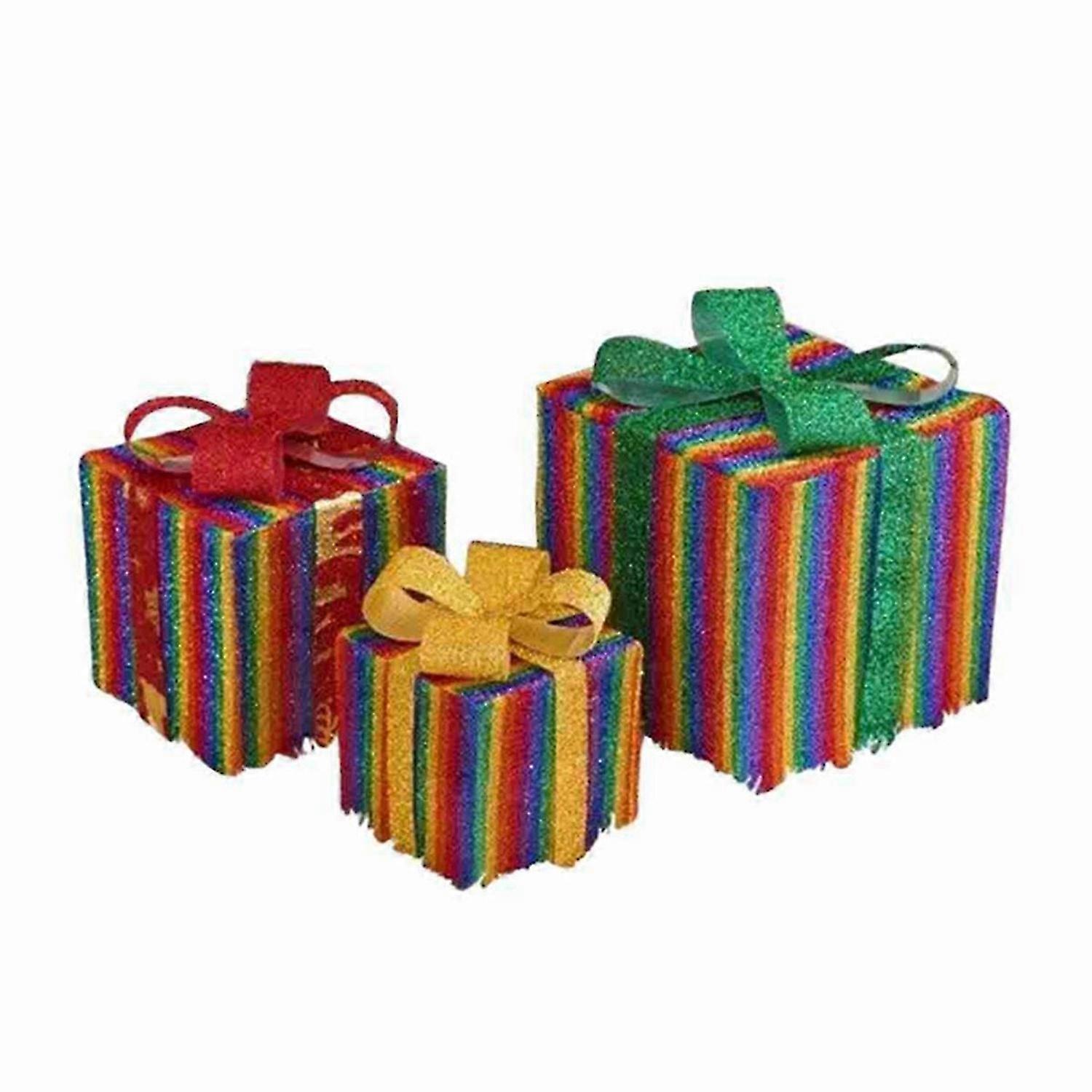 Gift Box Under the Christmas Tree Luminous Decorative Gift Box
