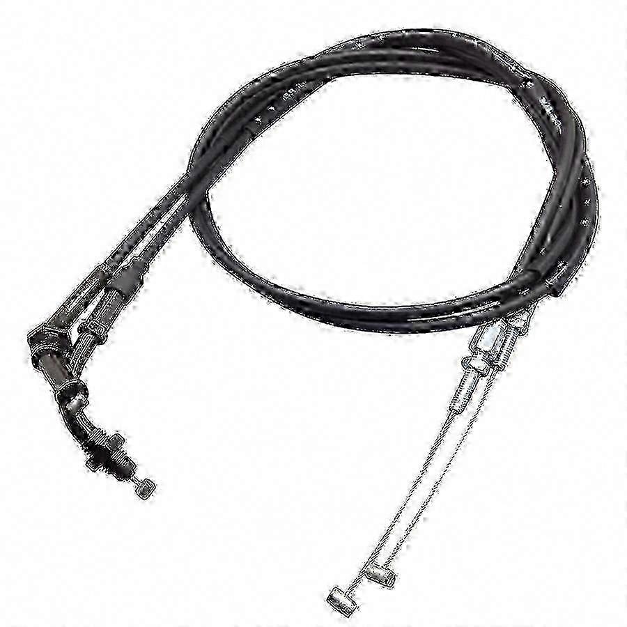 Motorcycle Throttle Cable Set for Shadow, Magna, Steed Models - 1 Pair, Universal Fit, Wireless Ready
