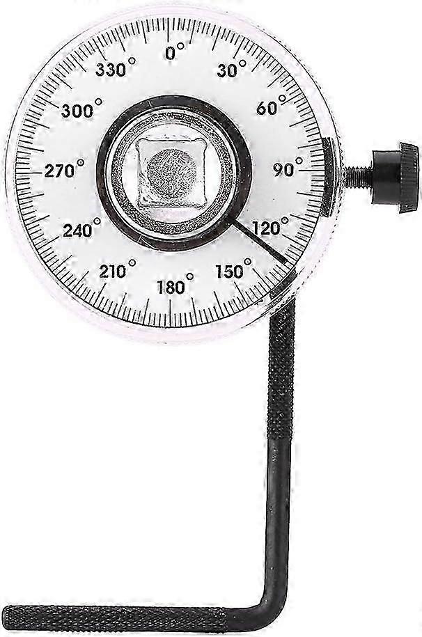 1/2 Inch Torque Angle Gauge, 1-360 Angle Range Torque Angle Wrench Tool2Pcs