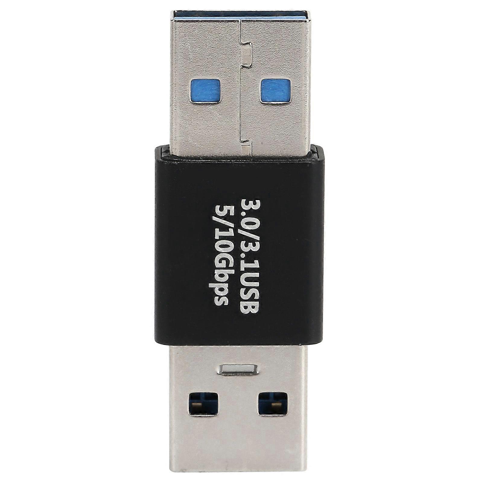 High Speed USB 3.0 TypeA Male to Male OTG Adapter Support Data Sync and Fast Charging