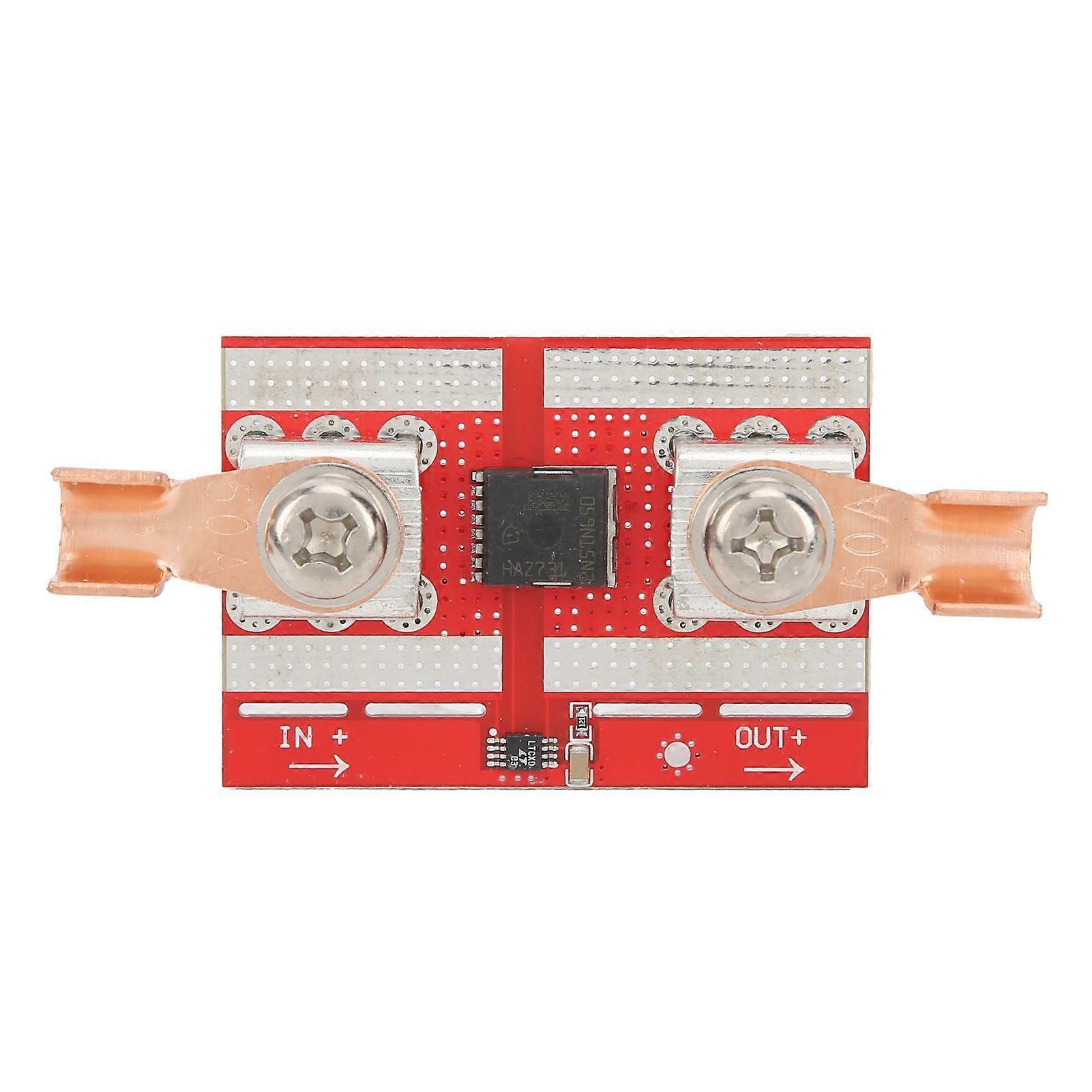 50A High Current Diode Solar Charging Anti Backflow Protection Board Positive Low Resistance