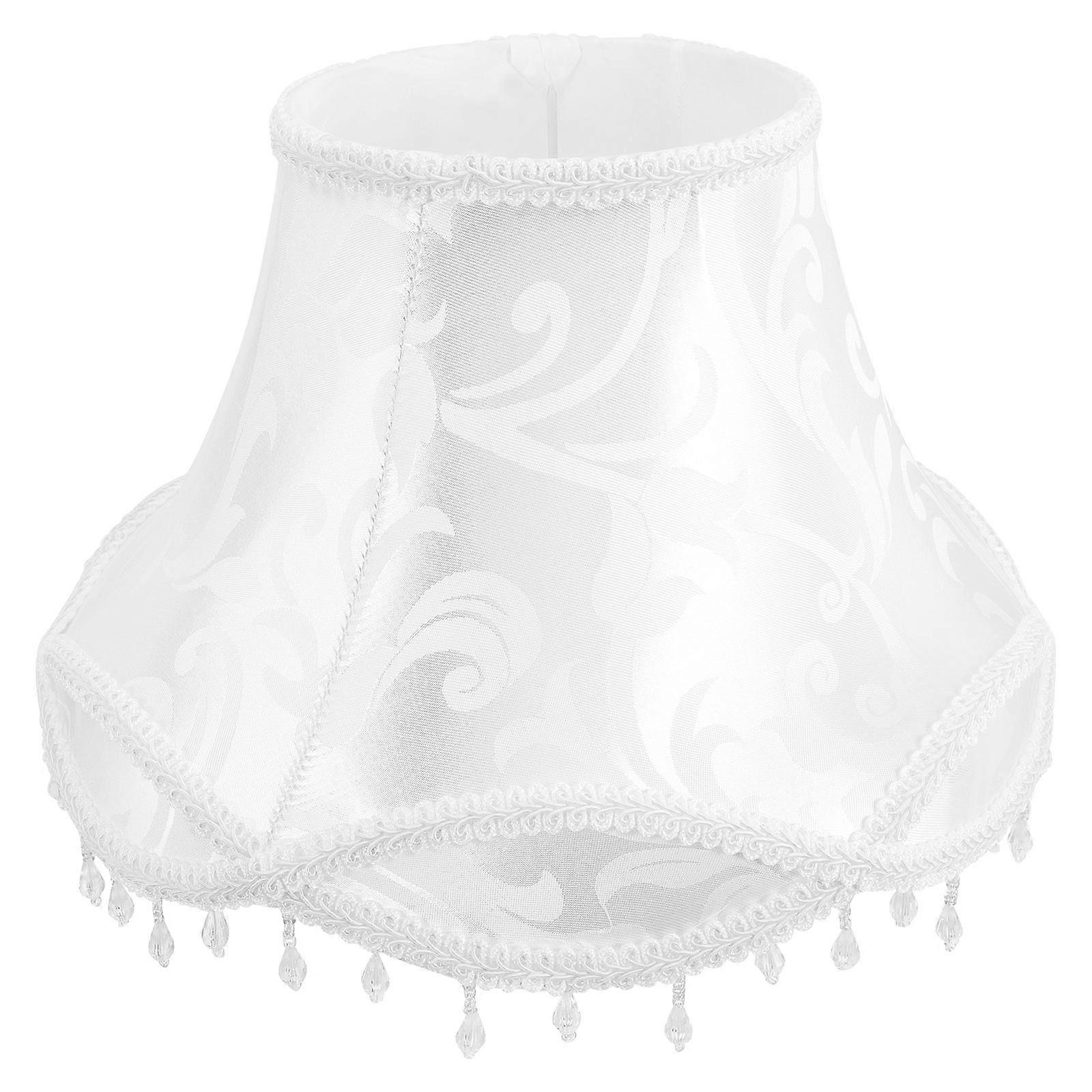 Elegant Light Diffusion European Table Lamp Shades E27 Compatible For Home Bedroom Decor 2Pcs