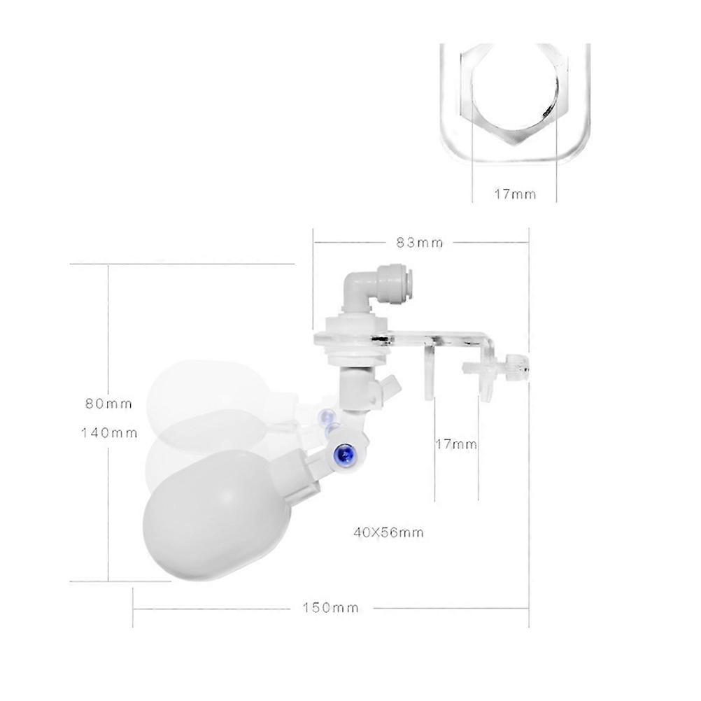 Aquarium Water Purifier 3Pcs Hydrating Float Rectangular Device For Aquatic Maintenance 15 X 14 X 5Cm Water Monitoring