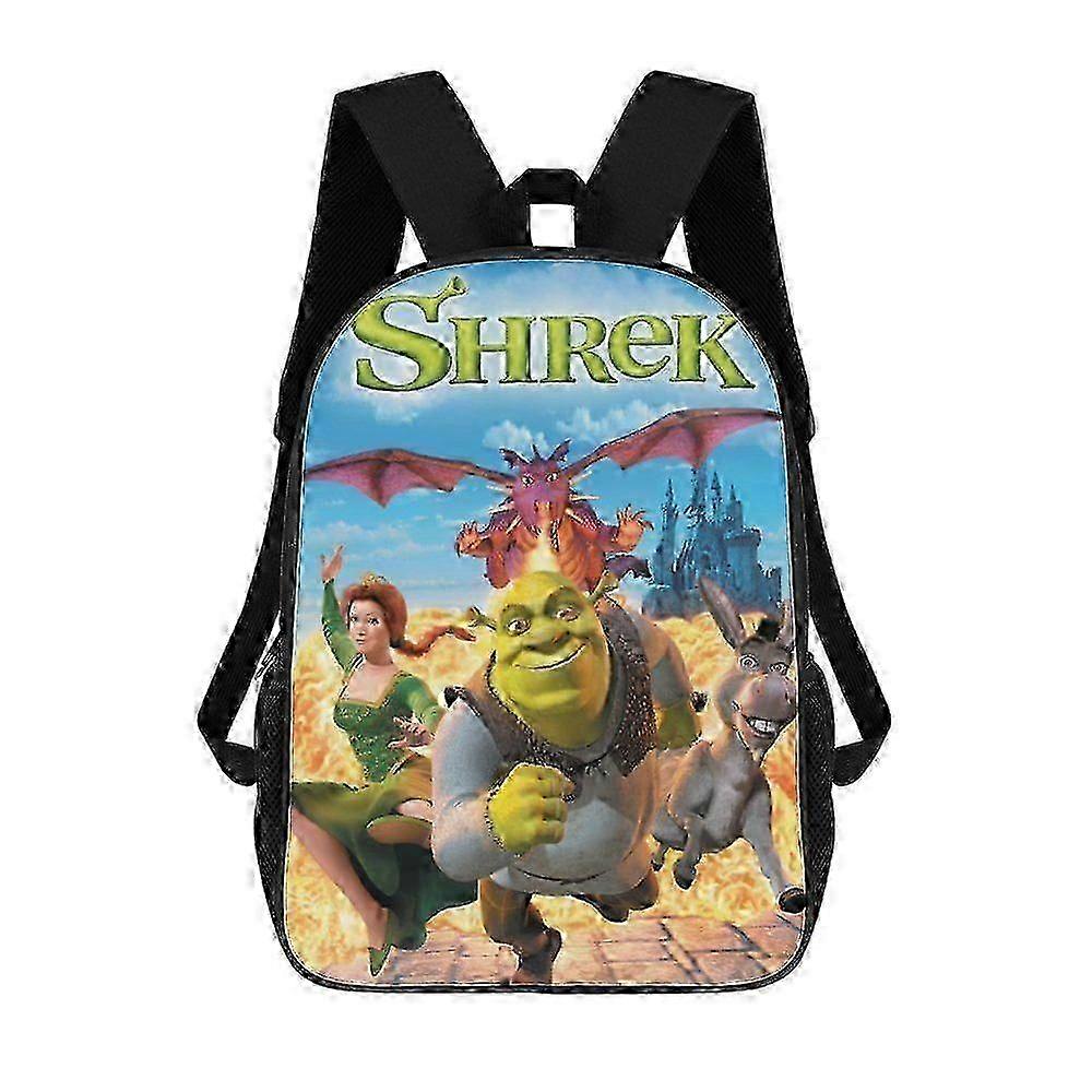 Plecak z filmu animowanego Shrek, codzienny plecak szkolny, torba na książki, plecak na ramię, wielofunkcyjny plecak na laptopa 17 cali na rok 2025