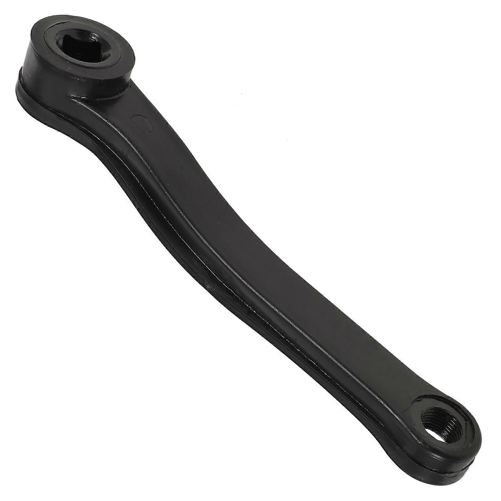 4Pcs Left Crank For Outdoor Activities Bike Maintenance Cycling With 170Mm Horizontal Square Taper Spindle Interface Black Power Transmission