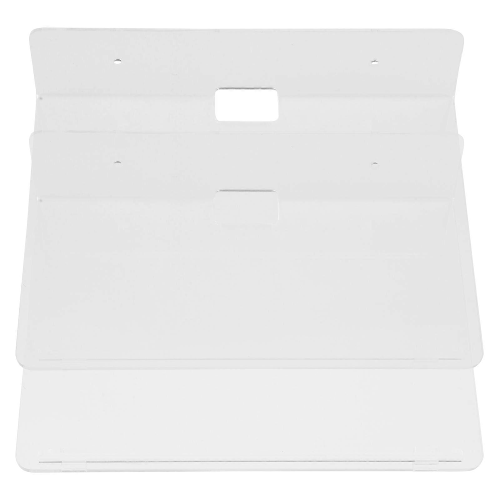 Speaker Shelf Wall Mount Acrylic Floating Wall Shelves Storage Display Square Shape Minimalist Style 2Pcs