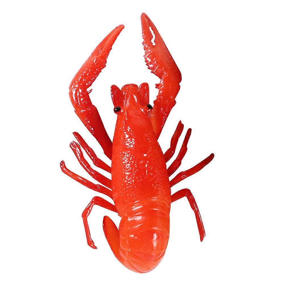 Artificial Lobster 4Pcs PVC Model for Learning Use and Educational Toy