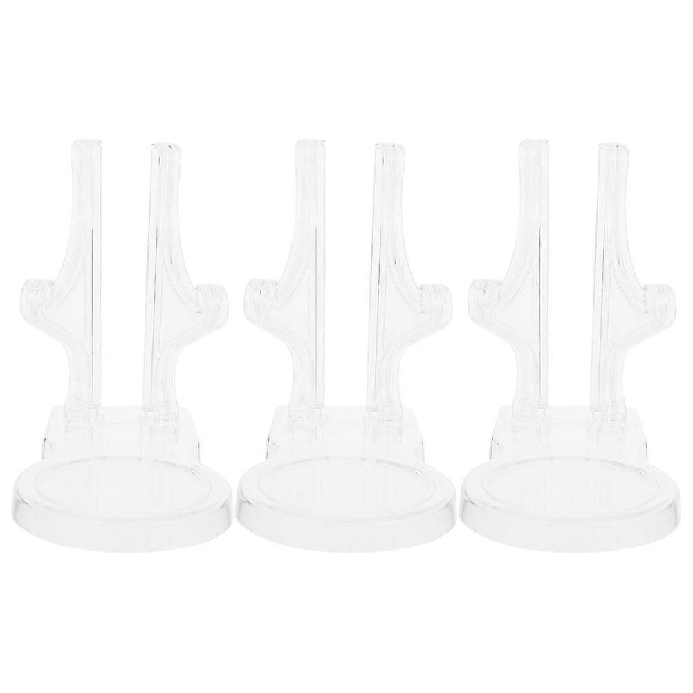 Présentoir à tasses à thé en acrylique pour 6 tasses et assiettes à café