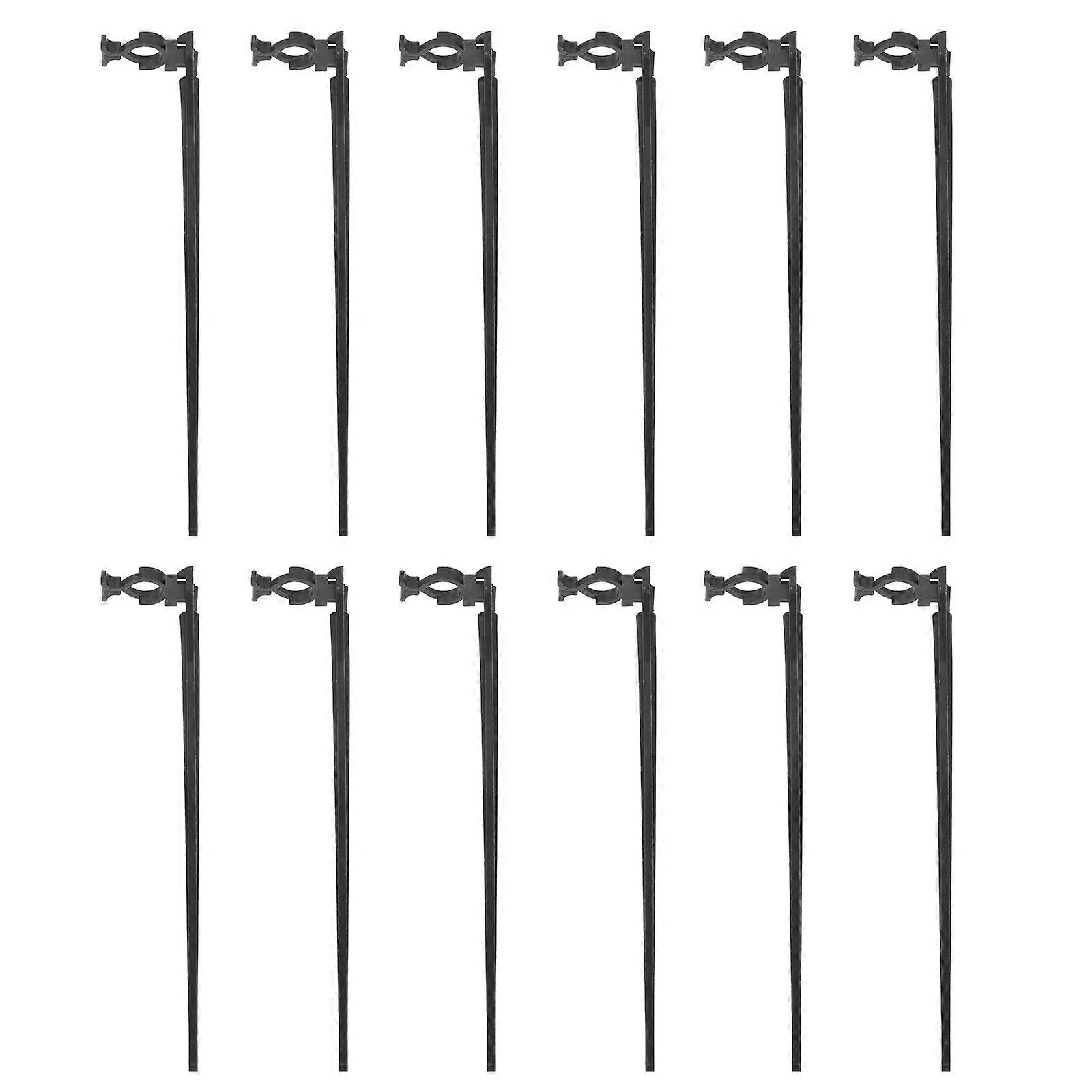 Outdoor Light Stakes Plastic Ground Stakes Replacement 60Pcs