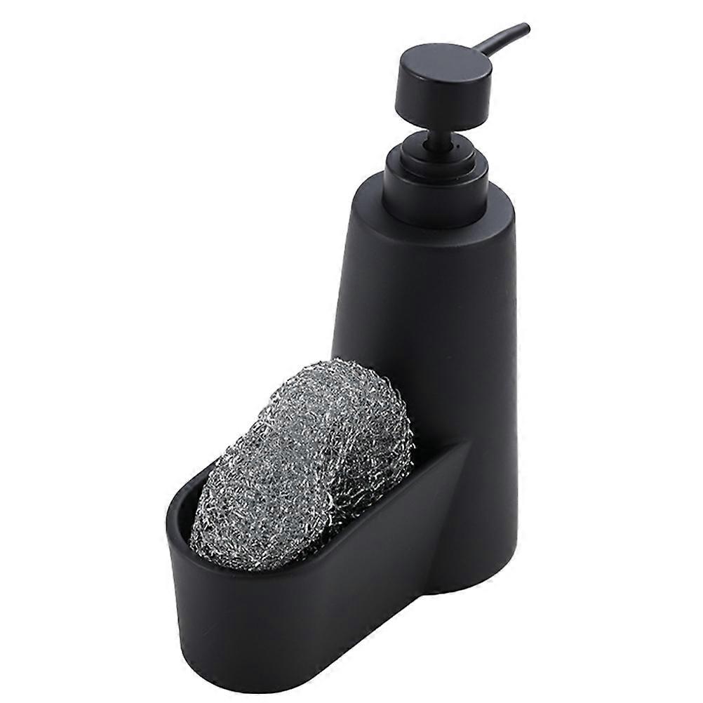Kitchen Soap Dispenser with Sponge Holder for Storage Use 3Pcs Bundle