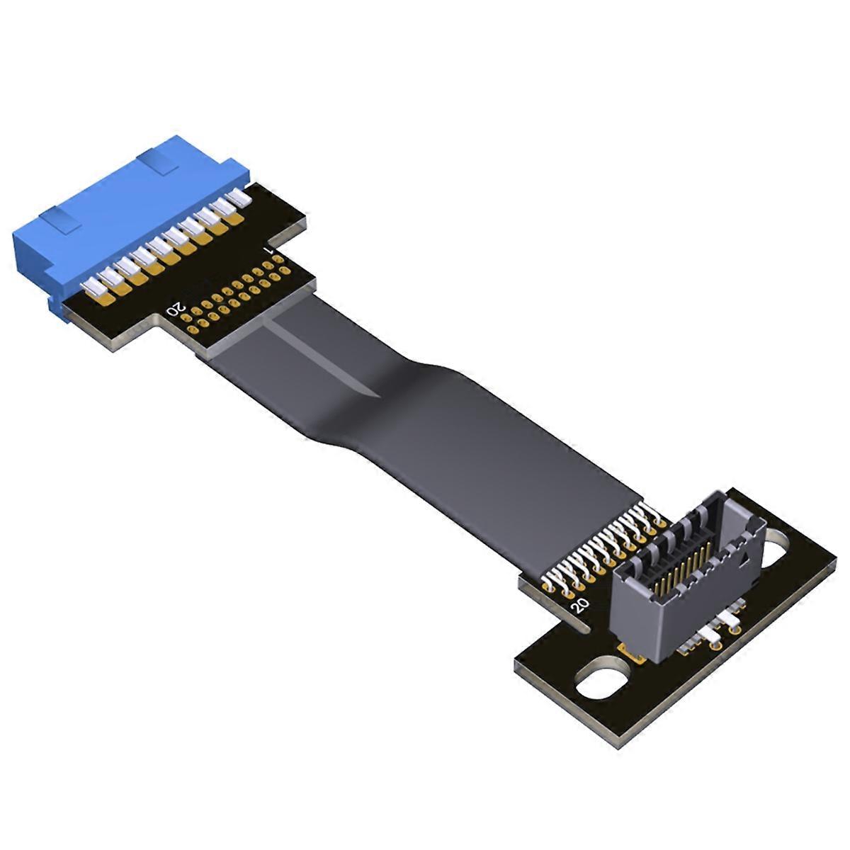 USB3.0 Internal Header to USB 3.1Type C Front Panel Type E Female Adapter 20pin 19pin Converter for