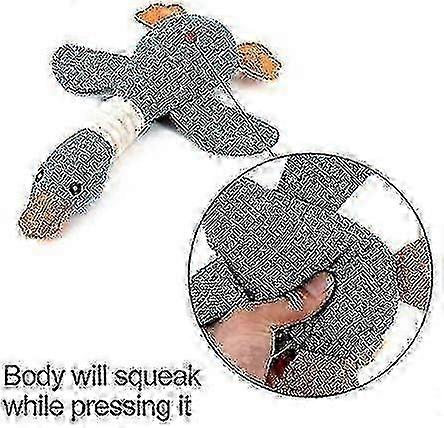 Dog Toys For Strong Aggressive Chewers Indestructible Small Breed And Squeaky Goose