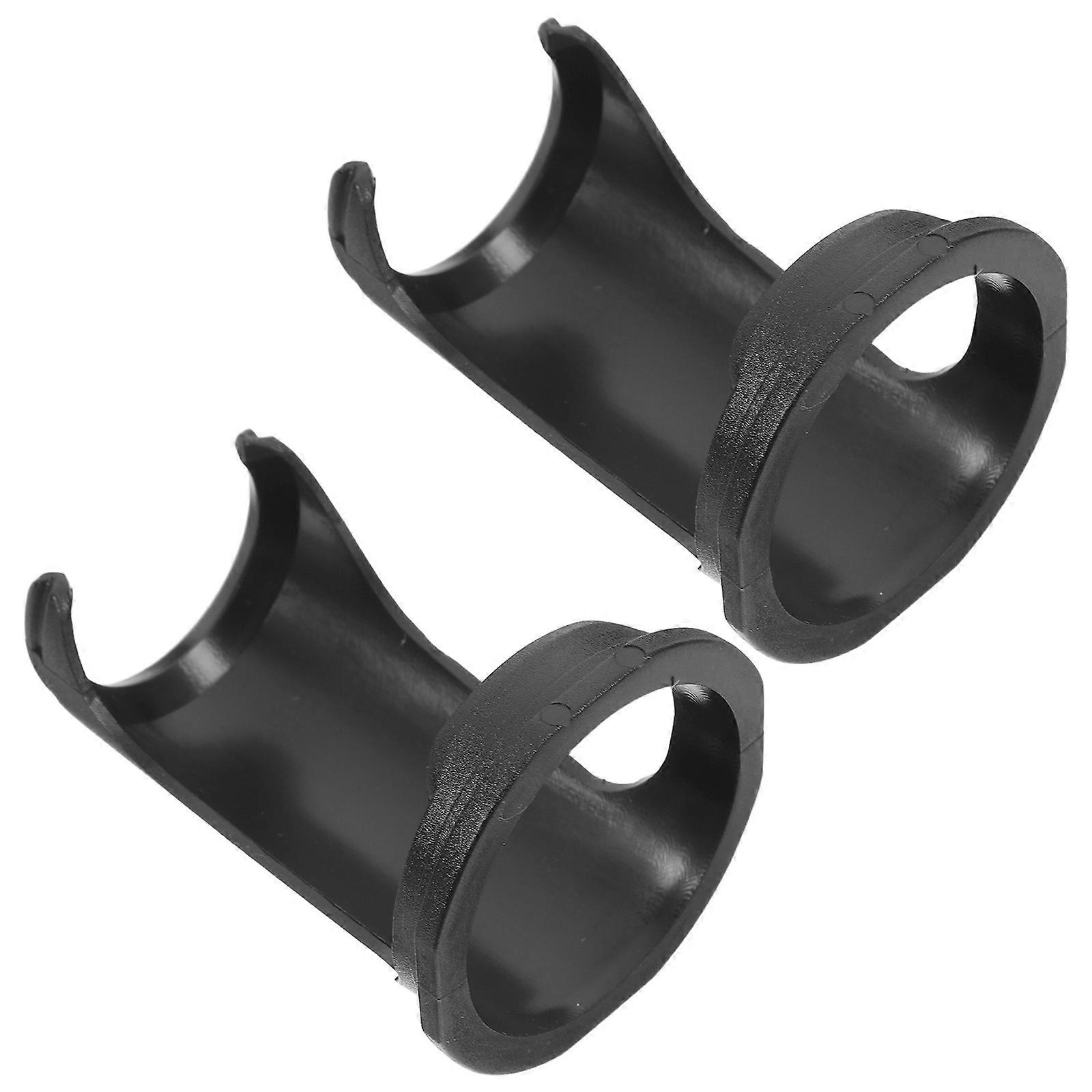 Plastic Shaving Brush Stand for Bathroom Storage 10Pcs Black Holder