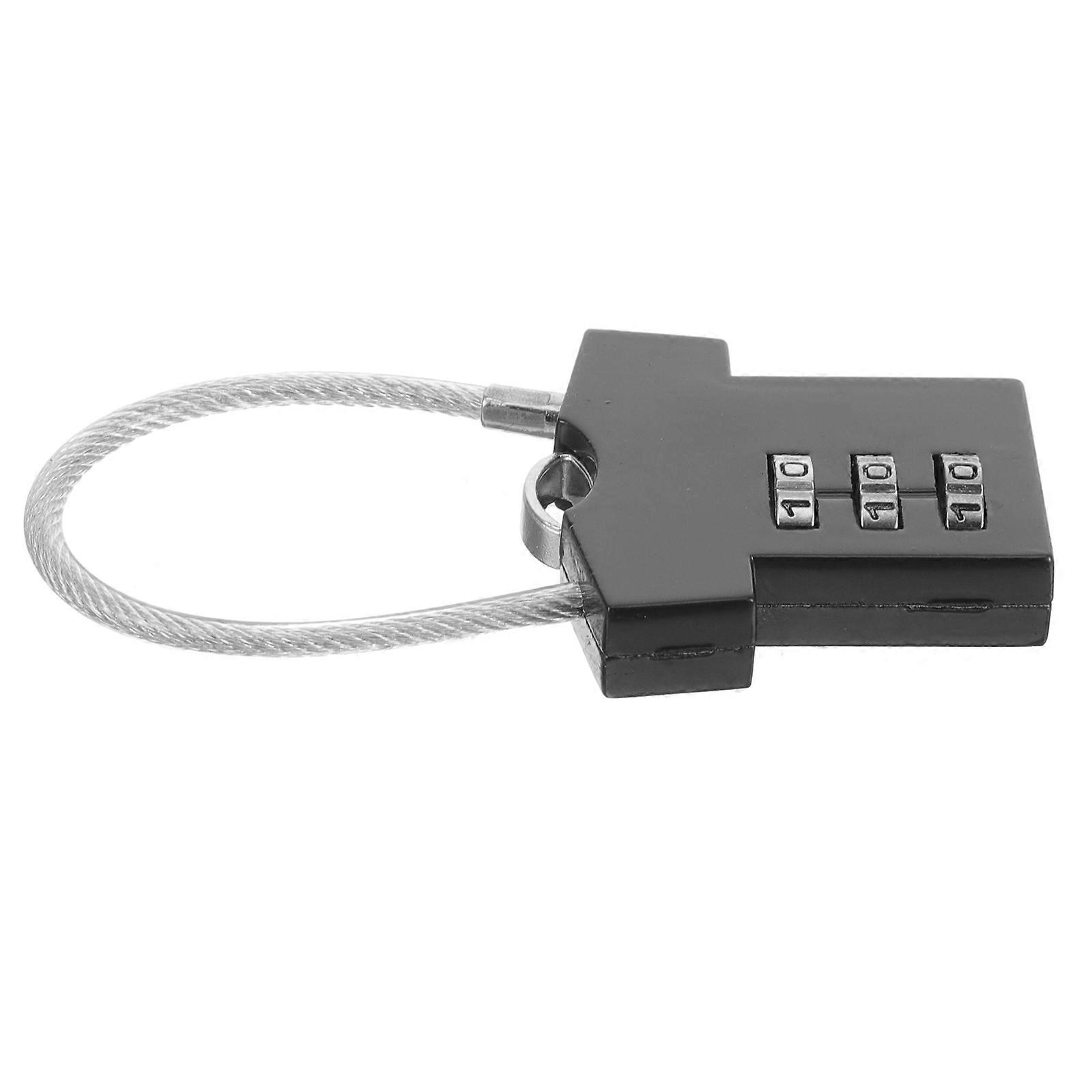 Code Lock Travel Luggage Digital Combination Lock Metal 3Pcs Set