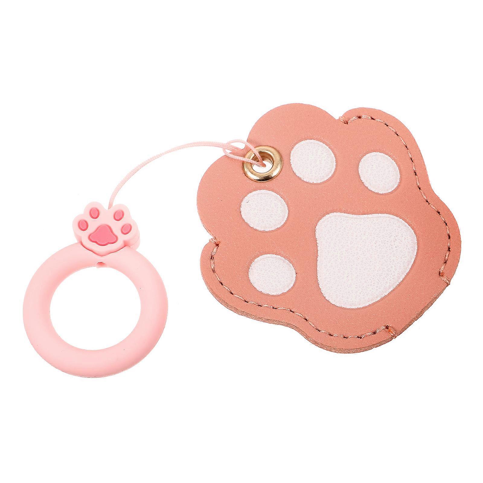 Cute Cat Claw Key Cover Cap Key Protector Cover with Loop for Keys