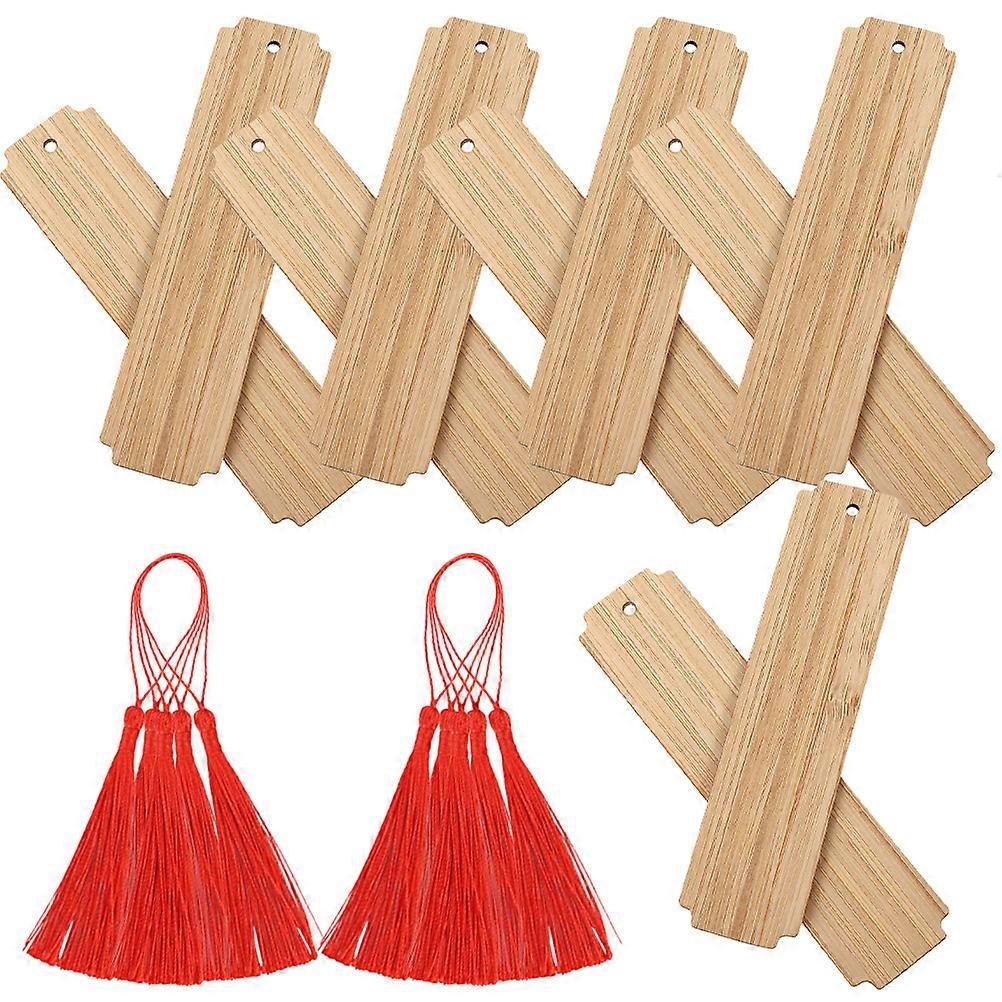 DIY Page Markers for Books 40Sets of Wooden Carving Bookmarks
