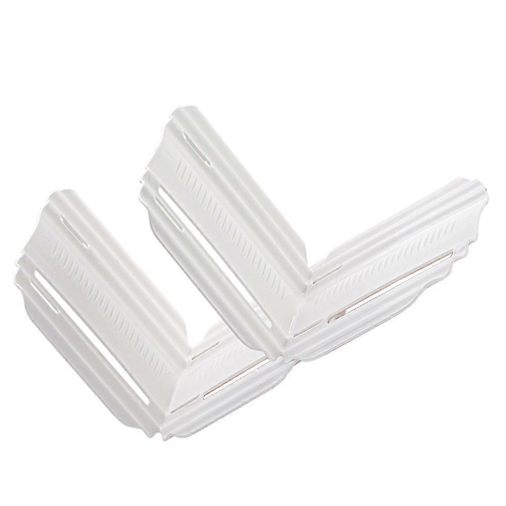 Refrigerator Organizer PP Flexible Storage Dividers for Home Use 2Pcs