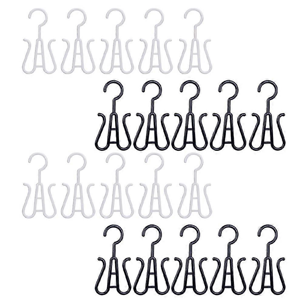 Shoe Hanging Hooks Shoe Storage Hooks for Drying Use 40Pcs Set in Assorted Color