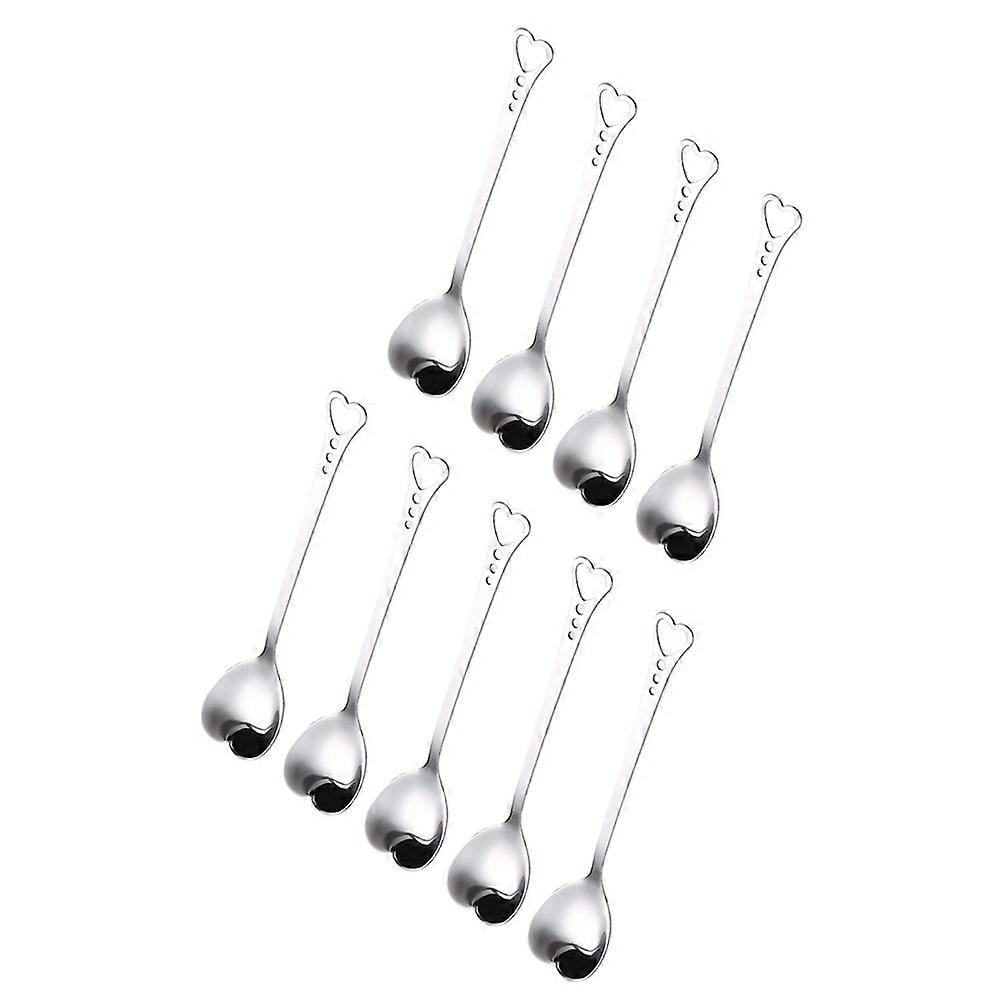 Creative Kitchen Spoon Heart Shape Stainless Steel for 27Pcs Use