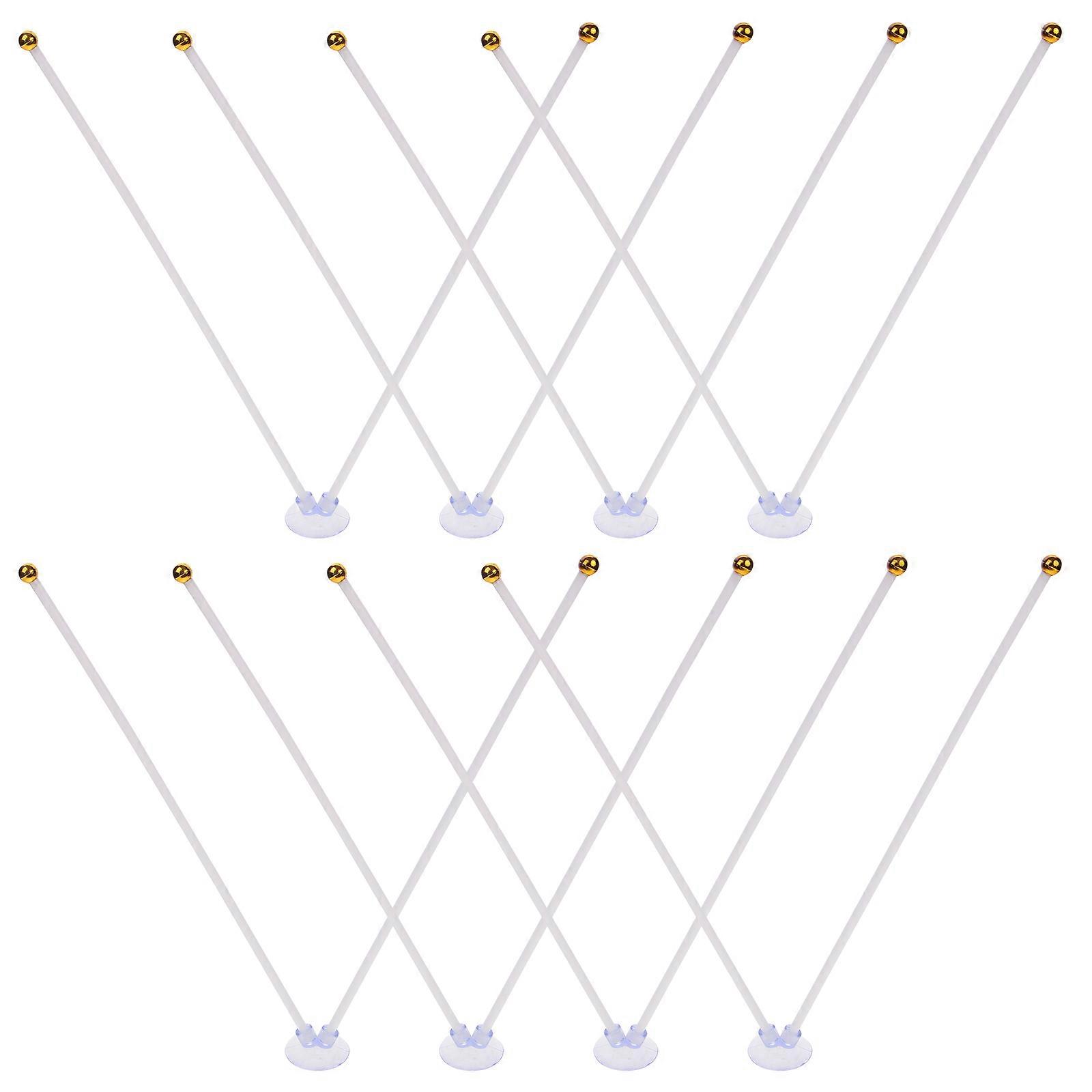 Car Flagpole Holder Plastic Mount Bracket with Suction Cup 20Pcs Set