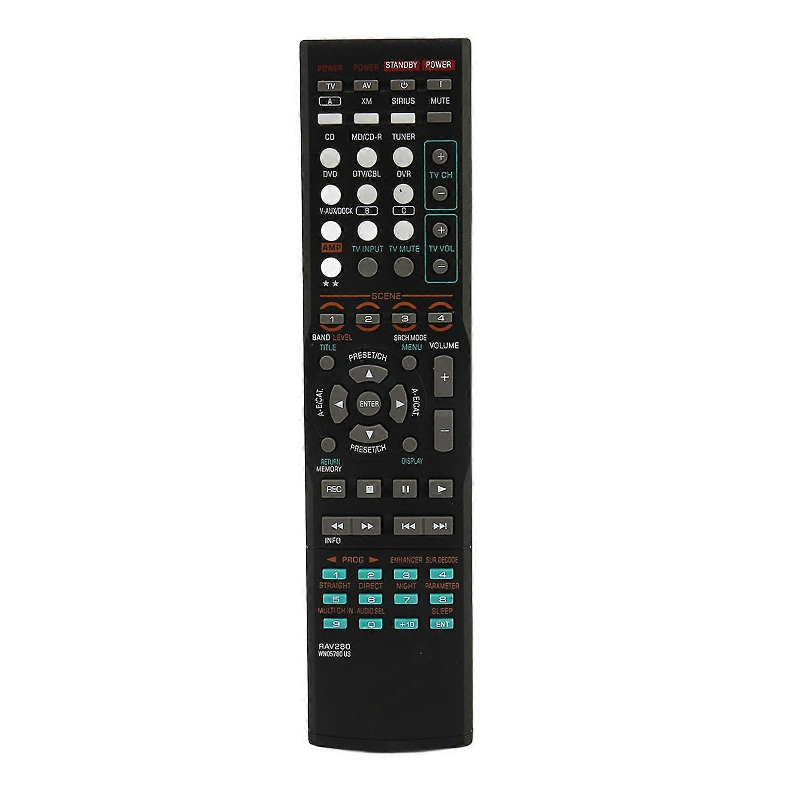 for RAV280 WN05780 Remote Control Replacement Remote for RXV563 RX V463 RX V463BL RX V563BL AV Receiver