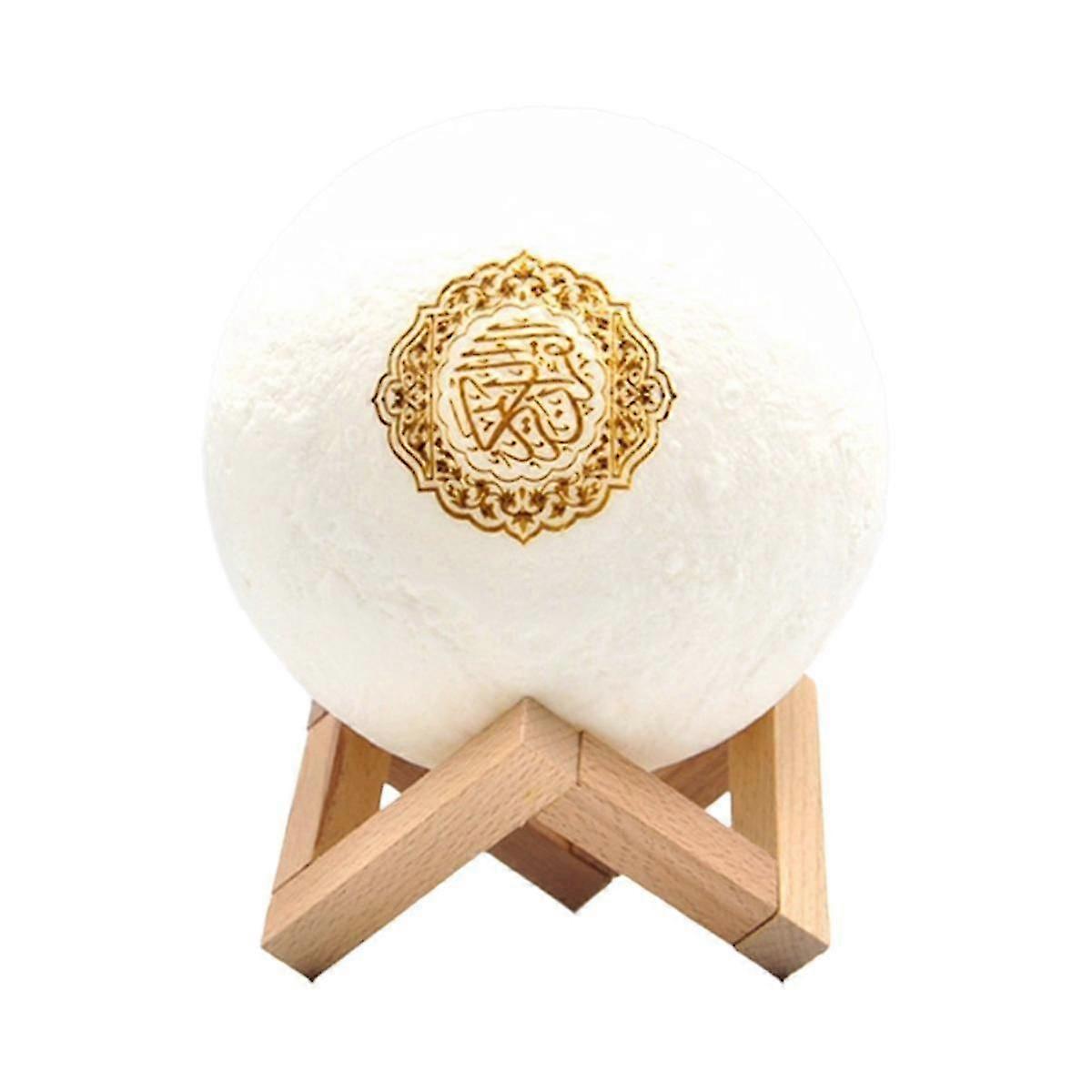 ضوء الليل المسلم 3D تعمل باللمس القمر مع جهاز التحكم عن بعد APP LED ضوء الليل ضوء القمر مناسبة لغرفة النوم ديسمبر