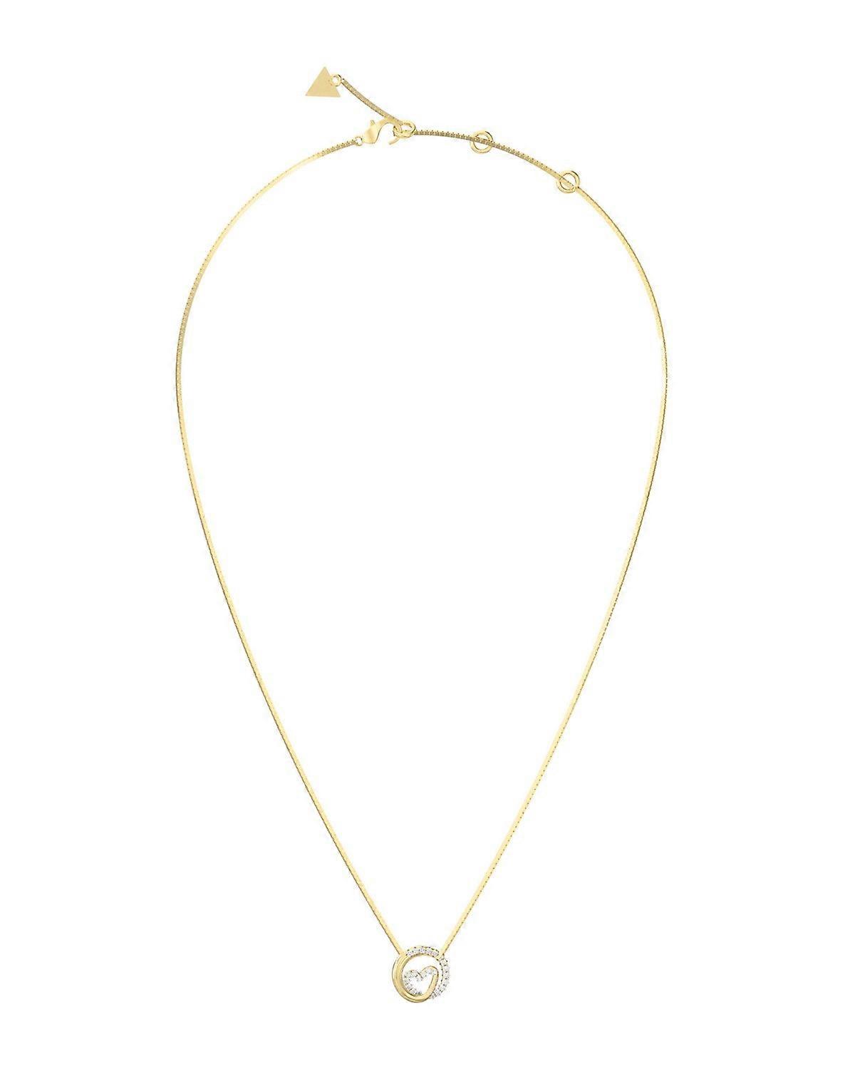 Guess Womens Iconique 16-18" Wrapped Heart Necklace UBN05526YG